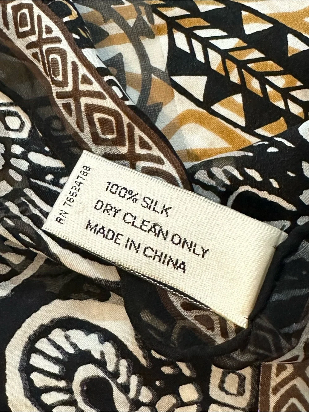 Adrienne Landau 100% Silk Floral Scarf